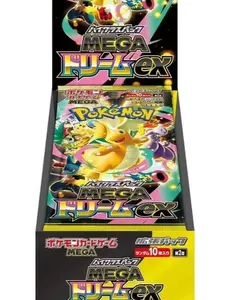 Mega Dream EX Booster Box (Japanese) Collectible Trading Cards Trading Card Pack