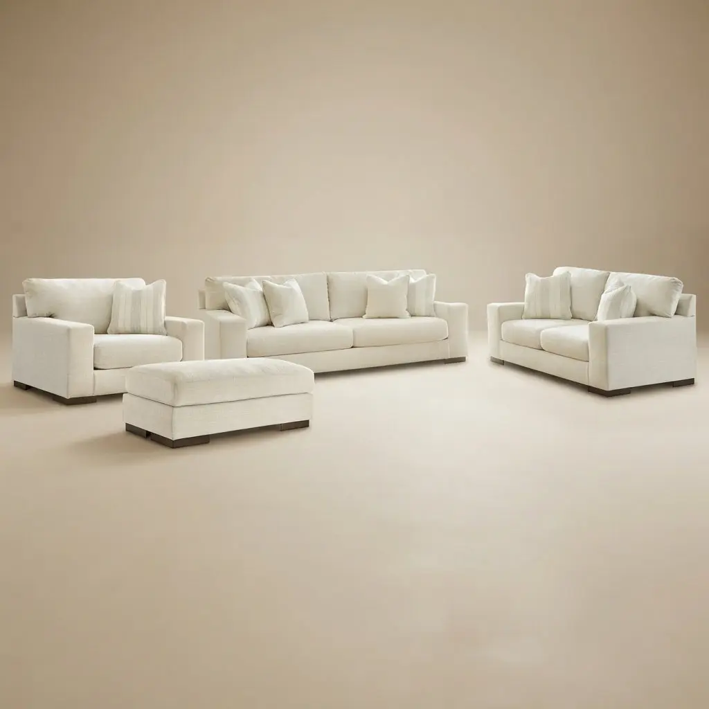 Maggie Sofa, Loveseat, Chair and Ottoman