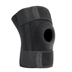 Meniscus Tear Knee Brace Silicone Anti-Slip Support for Sports Cycling