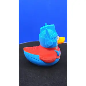 Optimus Mech Commander Duck – 3D Printed Robot‑Style Cruise Duck Collectible