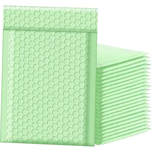 Bubble Mailers 6x10 Inch 50 count Mint Green Shipping Bags, Chic Packaging Bags For Small Business, Colored Padded Mailing Envelopes, Opaque Matte Self Seal Bubble Poly Mailers Bulk #0