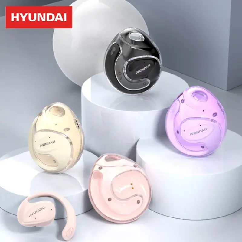 HYUNDAI HY-X15Ultra Wireless Headphones, HiFi Stereo Sound Earphones, Lightweight Headset for Gaming, Sports, Office, Running