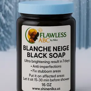 Mega BRIGTHENING and Repairing black soap