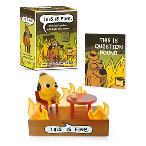 This is Fine Dog Talking Figurine