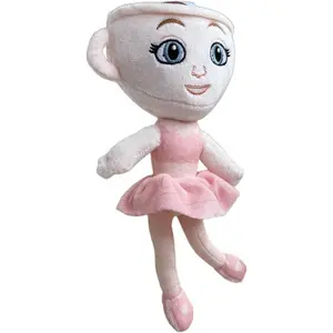 New Tongtongtong Italy Plush, 10 inch Ballerina Cappuccino Plush Pillow Suitable for Video Game Fans