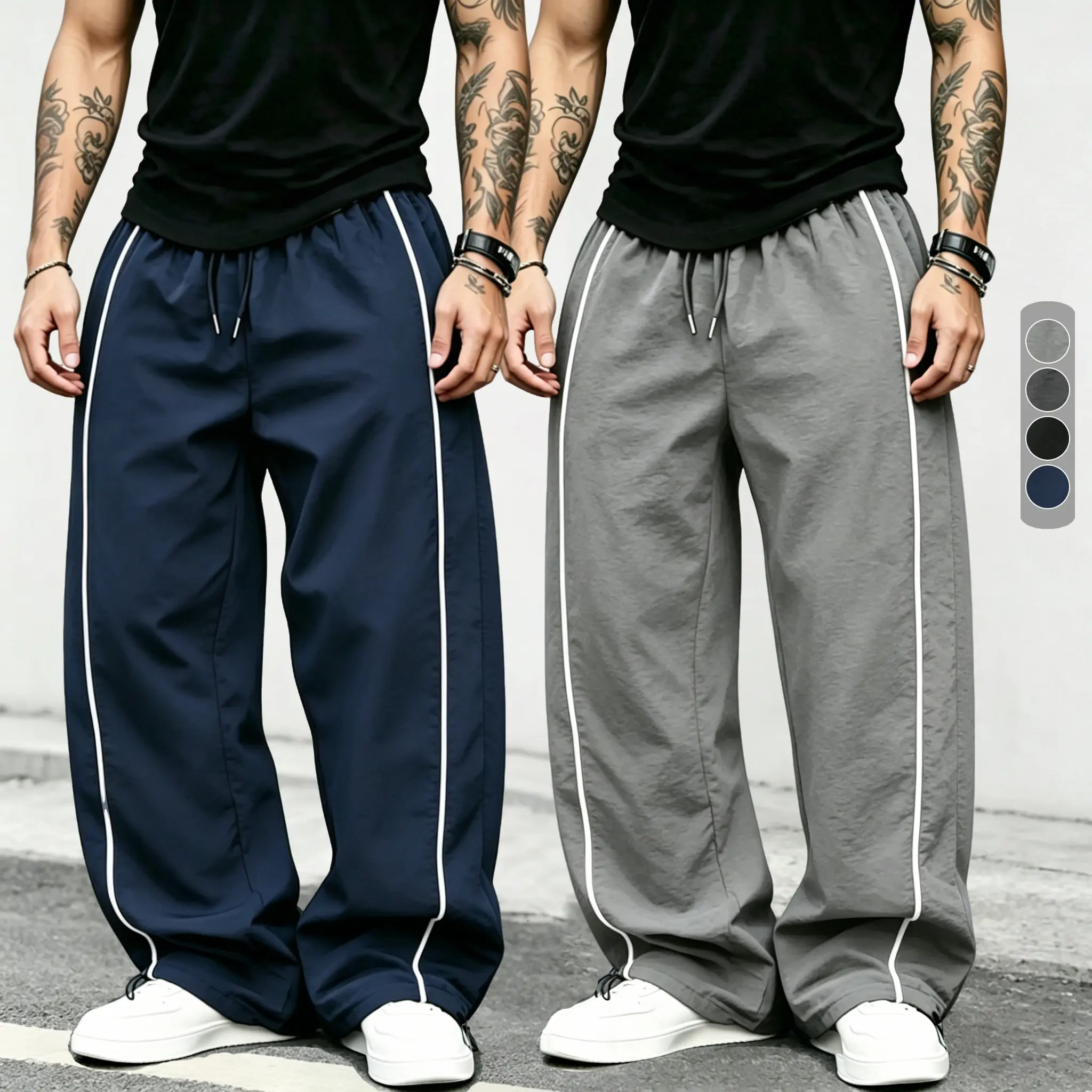 dark blue+light gray