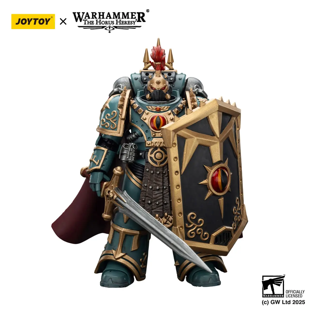 JOYTOY Warhammer "The Horus Heresy" 1/18 Action Figures Sons of Horus 'Little' Horus Aximand,Captain of the 5th Company