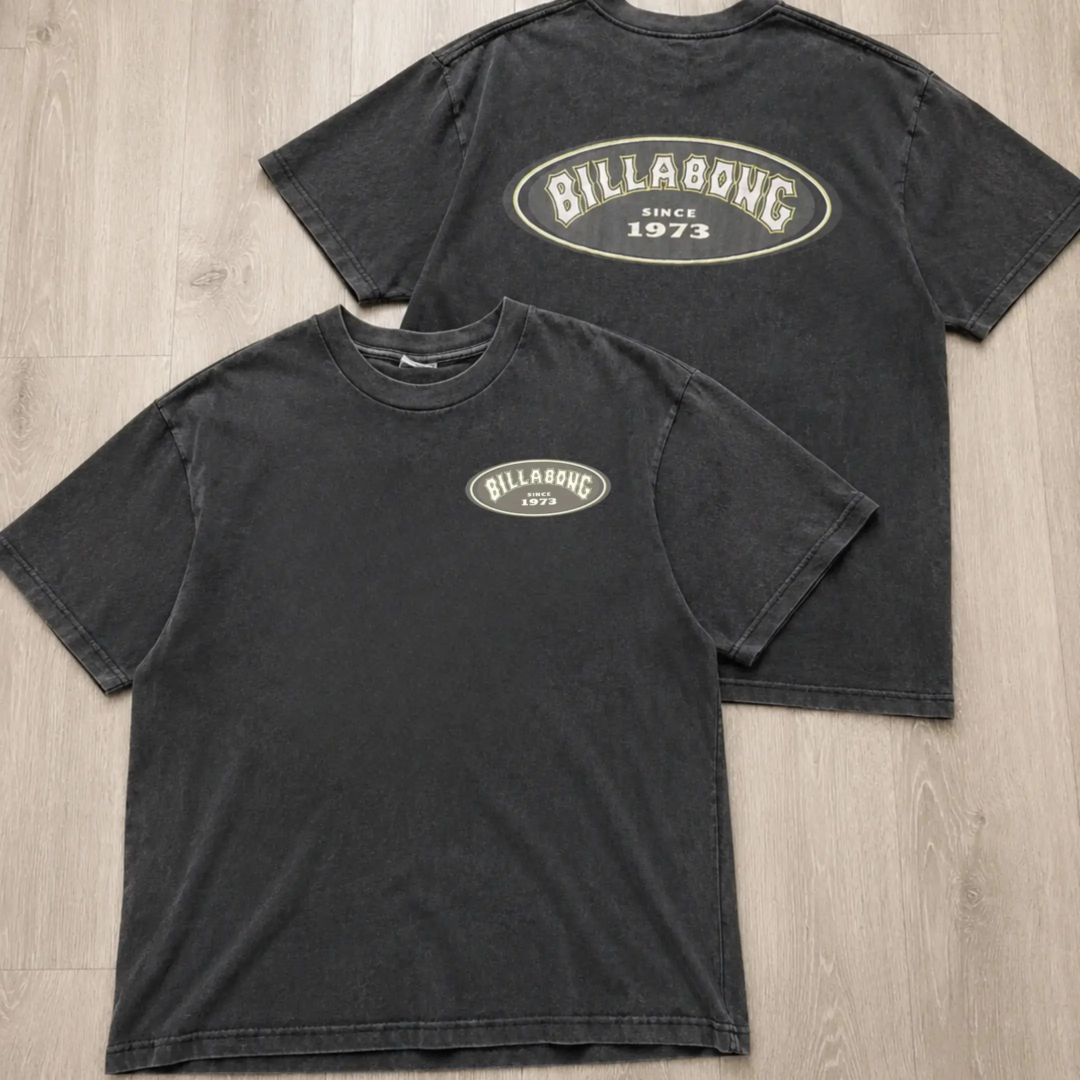 Vintage 90s Billabong Surf Erd Grunge 2 Side Tee | Retro Surf Shirt from the 1990s | Vintage Graphic Tee, Y2K Retro USA, USA-Made & Printed Apparel	