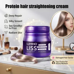 Protein Hair Straightening Mask 250g: Deeply repairs dry and frizzy hair, says goodbye to lion's mane, and transforms straw-like hair into silky smoothness. Haircare.based hair products