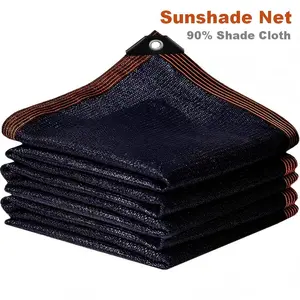 2026-90% Blackout Cloth (Black) - 10 x 13ft UV-Resistant ShadeNet with Reinforced Rivets, Suitable for OutdoorAdventures / Camping / Garden / Patio /Greenhouse.Mesh Shade Cloth, Easter gifts,outdoor furniture set