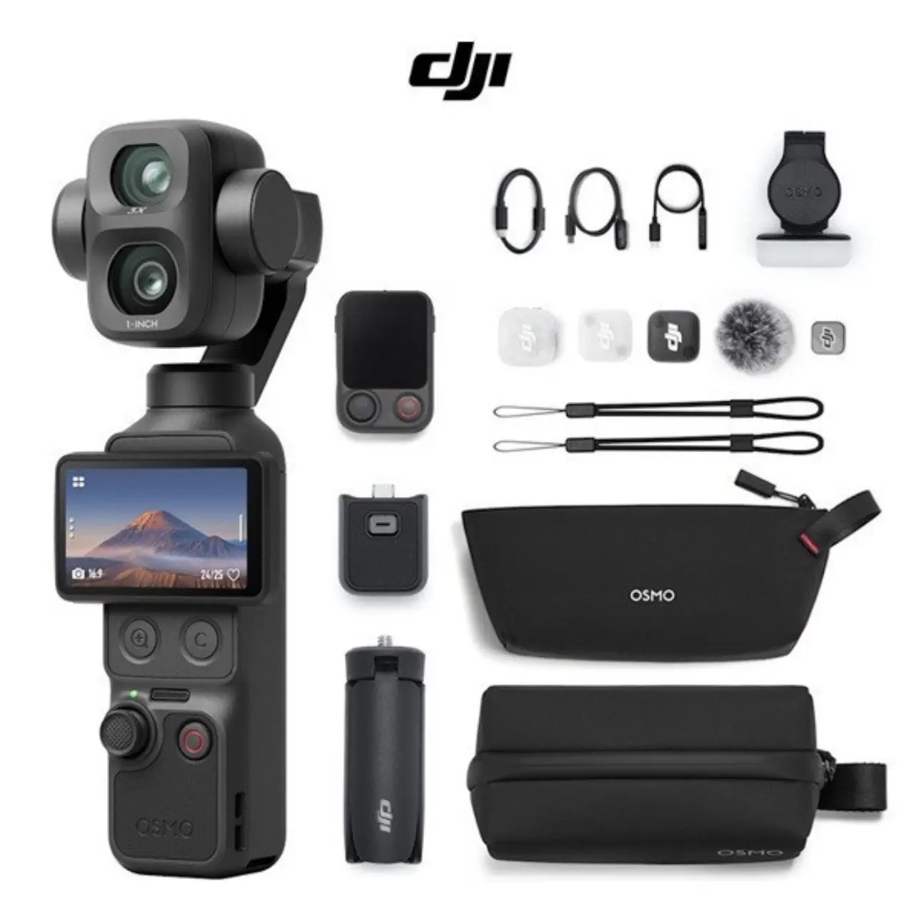 Pocket 4 Pro 4P Vlog Combo 4K/240fps Gimbal Pocket 4 Pro 4P Vlog Combo 4K/240fps Gimbal