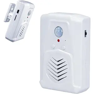 PIR Motion Activated Sound Player - Haunted House Scream Box Speaker Voice Player,Voice Replaceable & Microphone -in,idea for Door Greeter, Entry Alert, Advertising