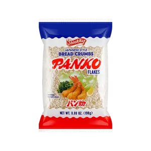 Shirakiku Japanese Panko Breadcrumbs 198g - Crispy Frying Breading for Tonkatsu, Tempura & Karaage