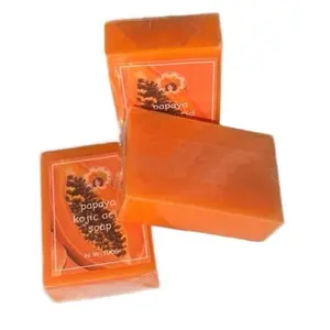 3 packs Pure Papaya Kojic Acid Soap - Facial Soap for Skincare - N.W. 100g - Facial Wash with Kojic Acid for Skin Repair and Cleansing - Cleanser, Facial Cleansing, Comfort