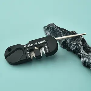 Whetstone Combo Small Size Carry-on for Home Kitchen Outdoor Fishing Camping Diamond Tapered Design