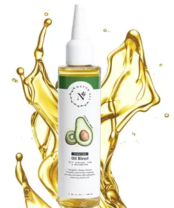 NaturAll Hydrating Hair Oil with Cold-Pressed Avocado & Kiwi Seed Oils – Hair Growth Oil with Vitamins E & C, Repair, Frizz & Split Ends, 3.38 Fl Oz