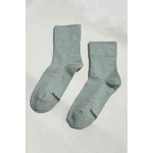 Sneaker Socks in Seafoam