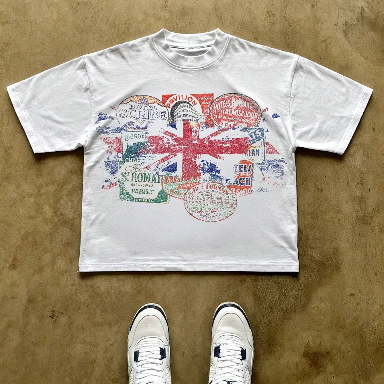 Vintage Y2K Casual Round Neck Short Sleeve Cotton T-Shirt Summer Vacation Top Funny Graphic Men Women Y2K Streetwear Tee Tops