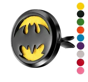 Car Vent Diffusers Without Oils BAT (BLACK CHROME)
