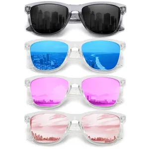 Carefully 4 pairs Polarized Sunglasses for Women and Men, trending fashionClassic summer accessories Ultralight hair friendlySun Glasses with UV Protection, reflective sunglass women viral original SY-759 Pink Sunglasses. Classic