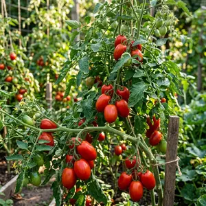 100 Roma Plum Tomato Seeds for Planting - High Yield Paste Tomatoes for Sauces & Canning - Easy to Grow Home Garden Vegetable Seeds