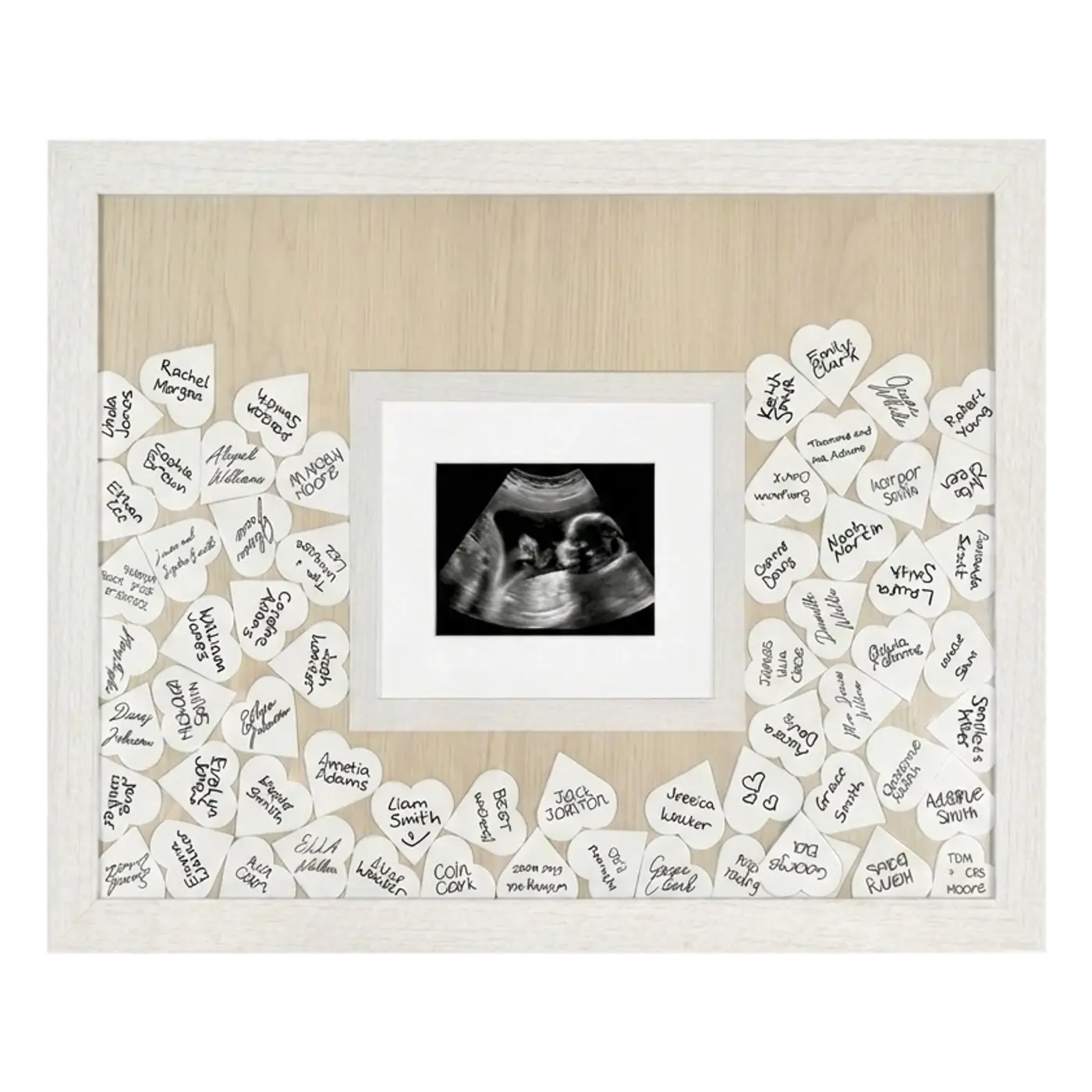 Silhouette Guest Book Shadow Box