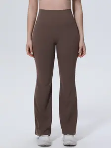 Women's sports Flared Pants High Elastic Breathable Slim Fit Yoga Pants Running Training Dancing Sports Pants