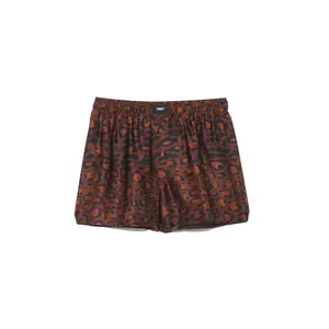 Le Weekend Silk Boxer Chocolate Jaguar Man