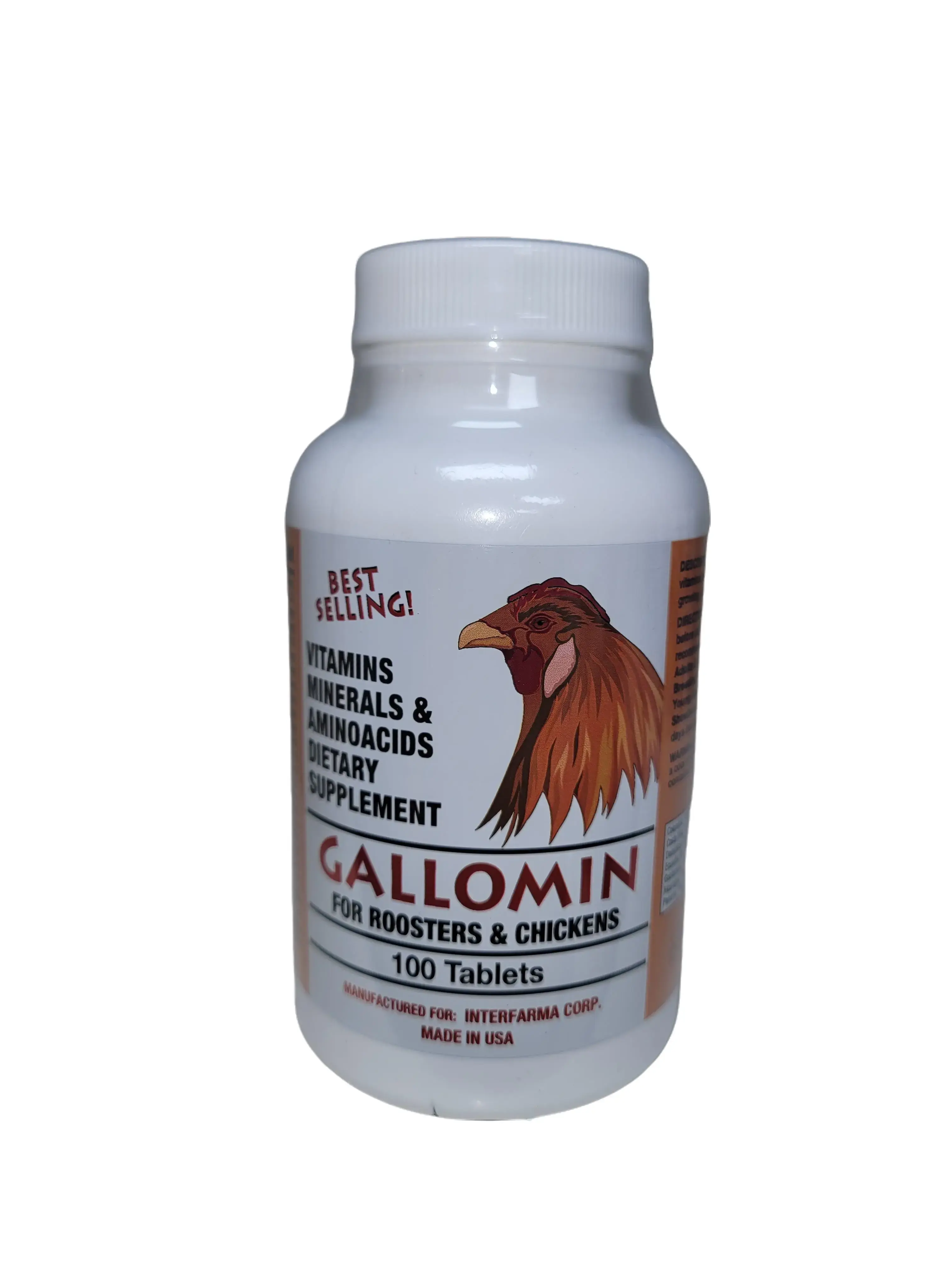 GALLOMIN VITAMINS FOR ROOSTER