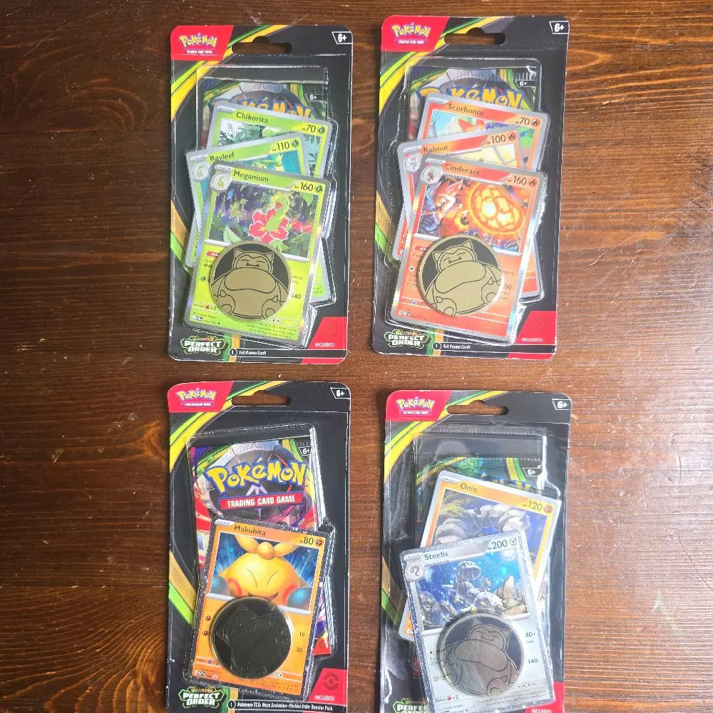 Perfect Order Blister Pack Promo w/ Coin & Card