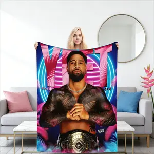 Jey Uso Printed Blanket - Super Warm Comfortable Durable | Perfect for Living Room/Office/Sofa/Camping, Fan Gift