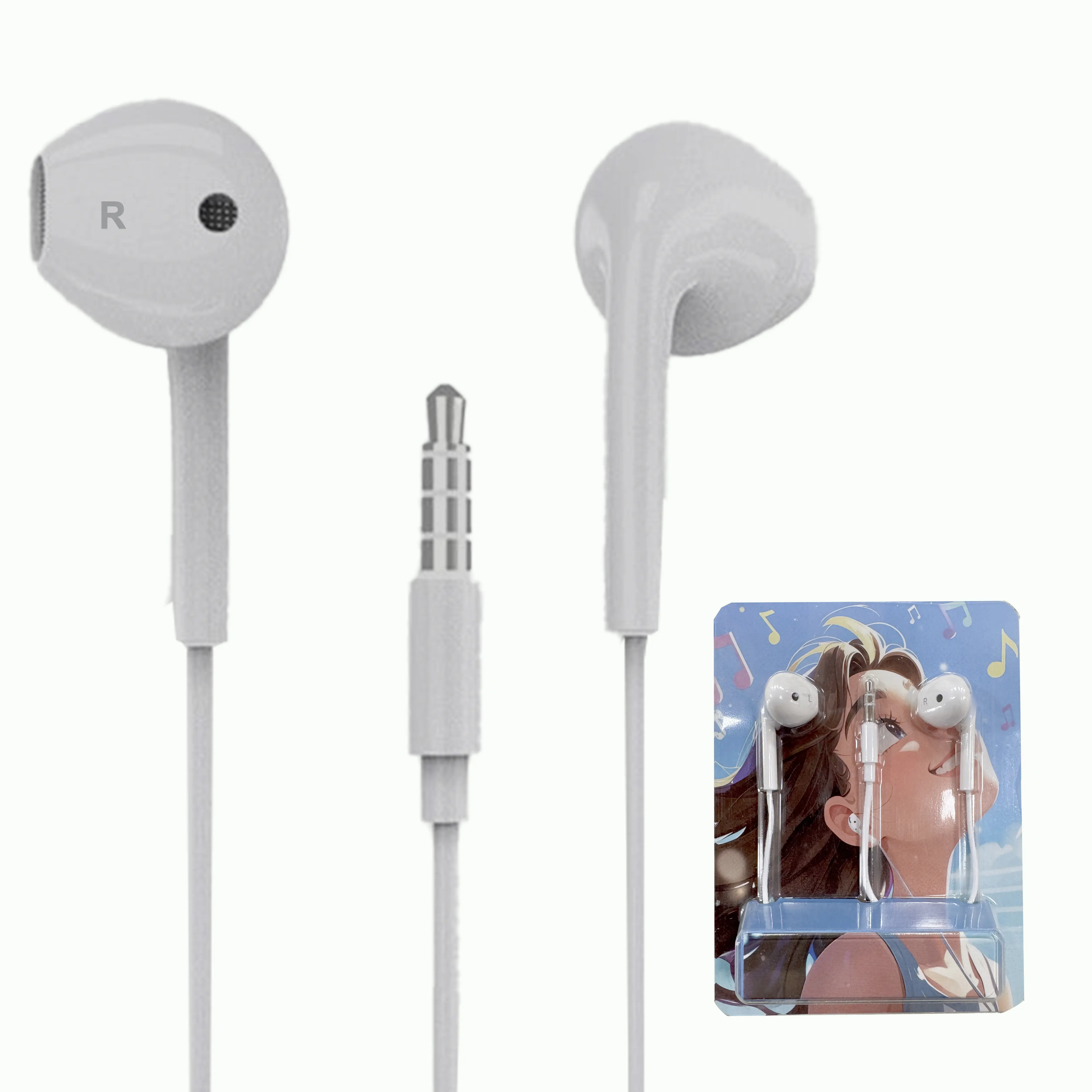 Wired Earbuds,【Ultra Clear Calls & no Noise】 Headphones Earbuds Wired 3.5mm , Compatible with iPhone/iPad/Android/Laptop/PC