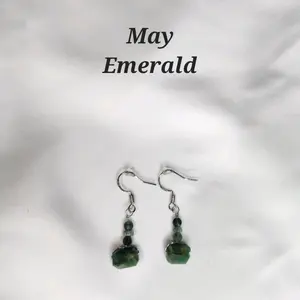 May Birthstone Earrings