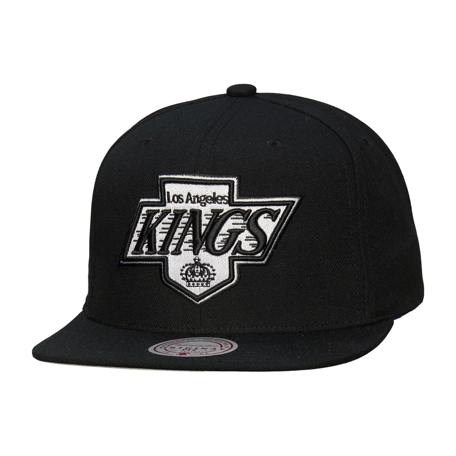Los Angeles Kings Black Vintage Evergreen Snapback Hat NHL Throwback Cap Adjustable Fan Gear Mitchell & Ness