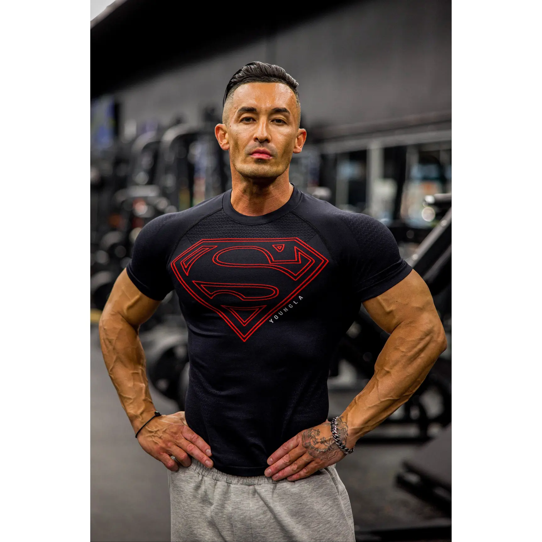 4117 - Superman Compression Tees - TikTok Shop