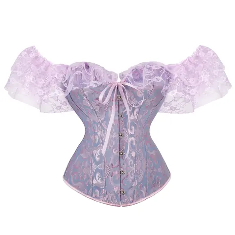 Women Beautiful Lace Corset, Waist Shaping Fishbone Bandage Drawstrings Sexy Floral Wedding Party Belt girdle highwaist shaper clothes Womenswear
