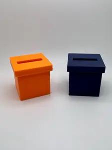 Custom Sized 3d Printed Square Prize/Giveaway Raffle Boxes