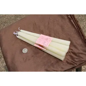 White taper Candlesticks