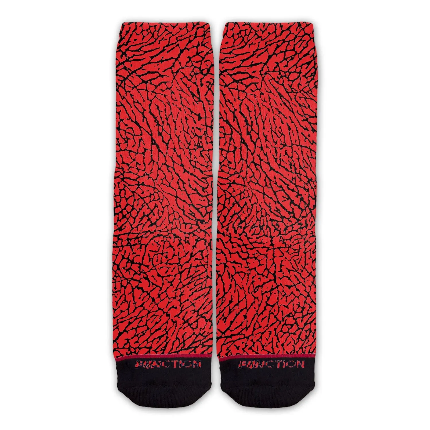 Function - Red Elephant Skin Fashion Socks