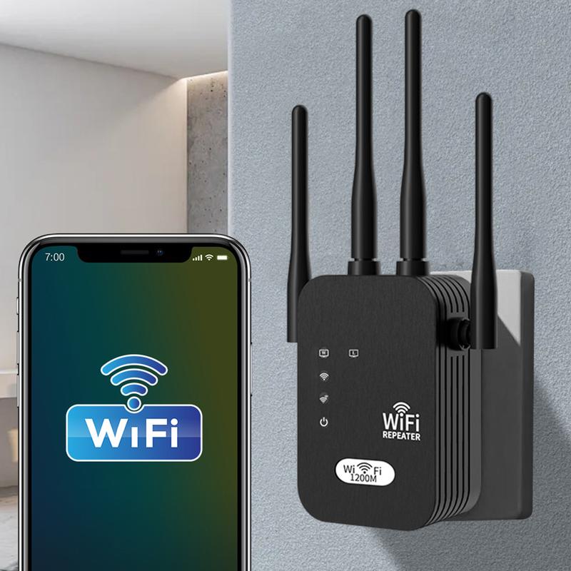 WiFi Extender 2025, 1200Mbps Dual Band (5GHz/2.4GHz) Signal Booster, Covers 10,000 sq. ft & 50 Devices, Repeater with Ethernet Port for Home, Gifts WiFi Extender 2025, 1200Mbps Dual Band (5GHz/2.4GHz) Signal Booster, Covers 10,000 sq. ft & 50 Devices, Repeater with Ethernet Port for Home, Gifts