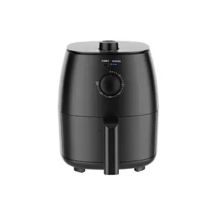 Mainstays 2.2 Qt Air Fryer in Arctic Black with Non-Stick Basket