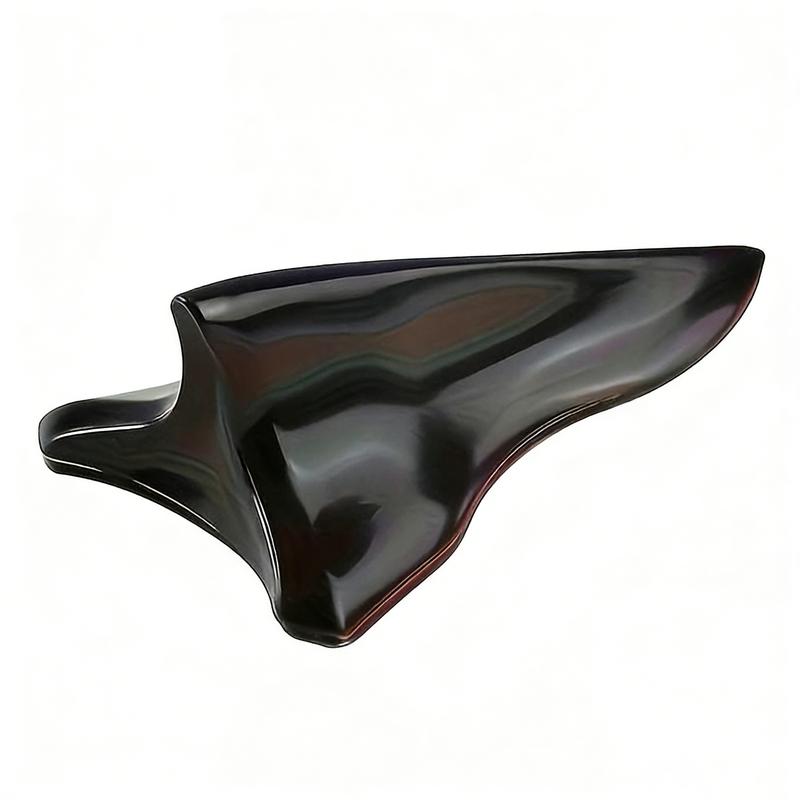 6-Pack Universal Car Roof Shark Fin Spoilers | Aerodynamic Decorative Fins for Sedan, SUV & Truck, Durable Lightweight ABS Exterior Accessories for a Sporty Look & Improved Airflow on Winter Drives