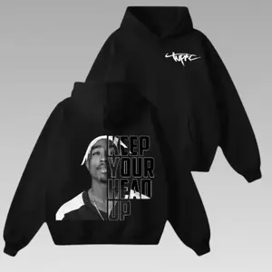 Vintage 2PAC Music Icon Hoodie, 2PAC Classic Rap Hoodie, Gift For Fan