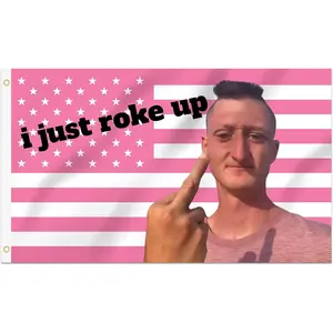 3x5 Ft Decorative Daniel Larson Flag Double Stitched with 2 Brass Grommets Wall Hanging for Indoor Outdoor College Dorm Room Decoration Tapestry Home Textile Modern Stripe Design