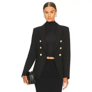 Veronica Beard Miller Dickey Jacket in Black & Gold Veronica Beard Miller Dickey Jacket in Black & Gold