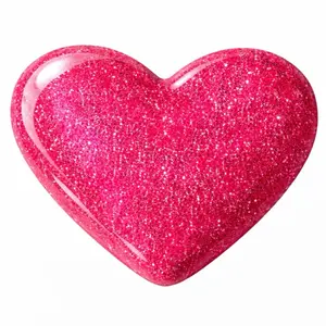 Glossé Gel Berry Sparkle 15ml - Vibrant Pink Glitter Finish for Stunning Nails with Fine Shimmer & High Shine