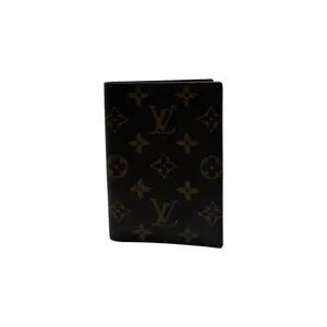 Pre-owned Louis Vuitton coated canvas Small Leather Goods MONOGRAM CANVAS PASSAPORT HOLDER