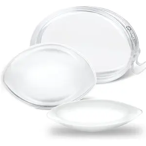 sellto Silicone Bra Inserts Push Up,Invisible Gel Breast Pads,Bust Bra Padding Enhancer for Bathing Suit