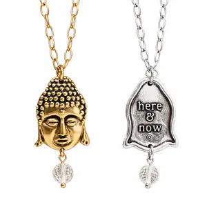 Here & Now Buddha Original Necklace Pendant Chain Jewelry