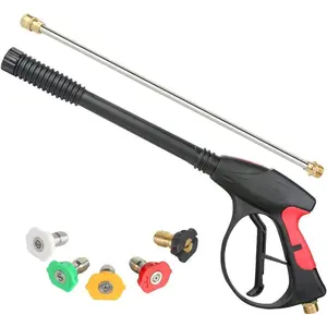 High  Washer  Power Spray  4000psi with 19 inch Extension Replacement Wand Lance,5 Quick Connect Nozzles for  Excell Troybilt, Generac, Simpson, Briggs Stratton